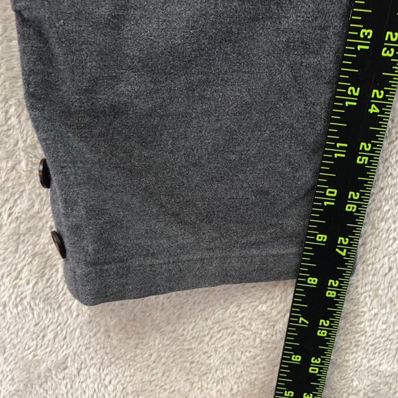 Vintage Eddie Bauer Womens Cargo Pants Size 10 Gray Stretch Tapered Leg Outdoors - Picture 5 of 16